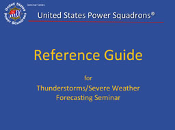 Thunderstorms/Severe Weather Forecasting Image