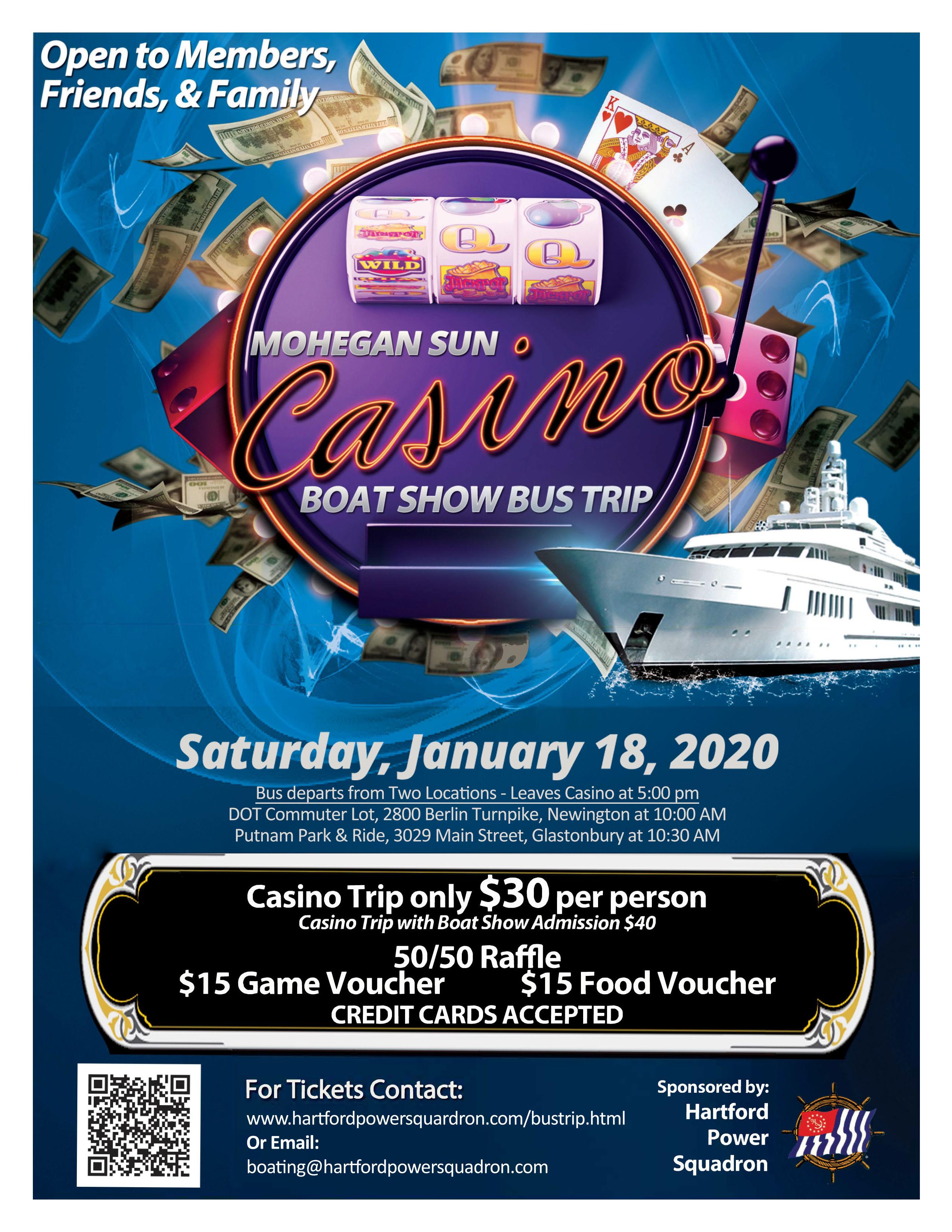 Casino Bus Trip Details