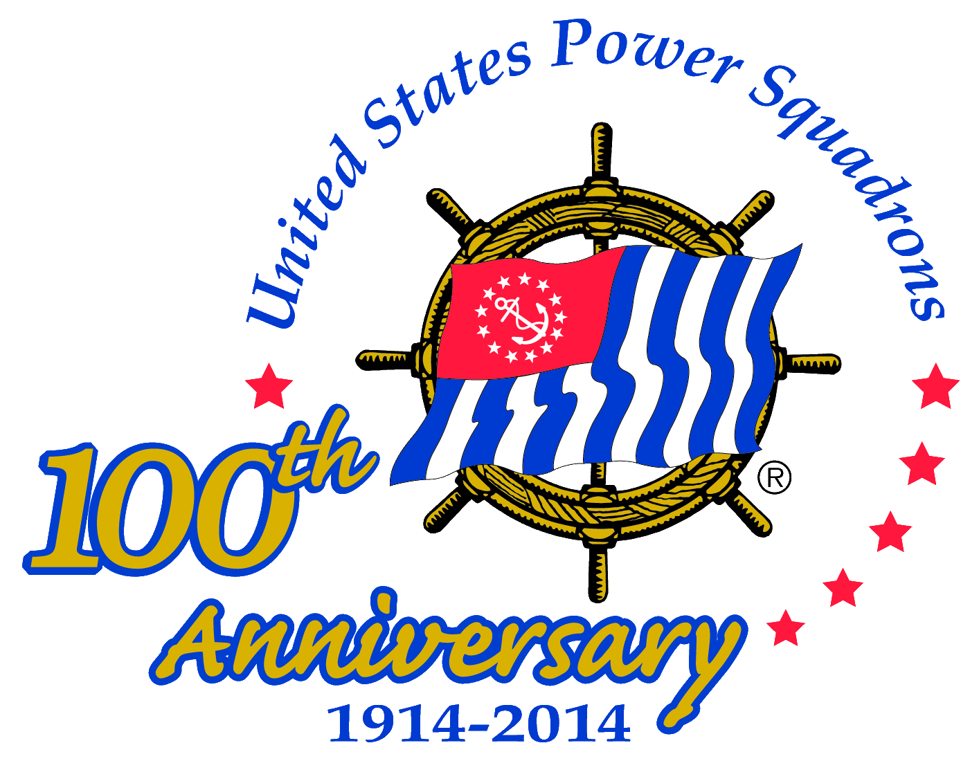 USPS 100-year anniversary Logo