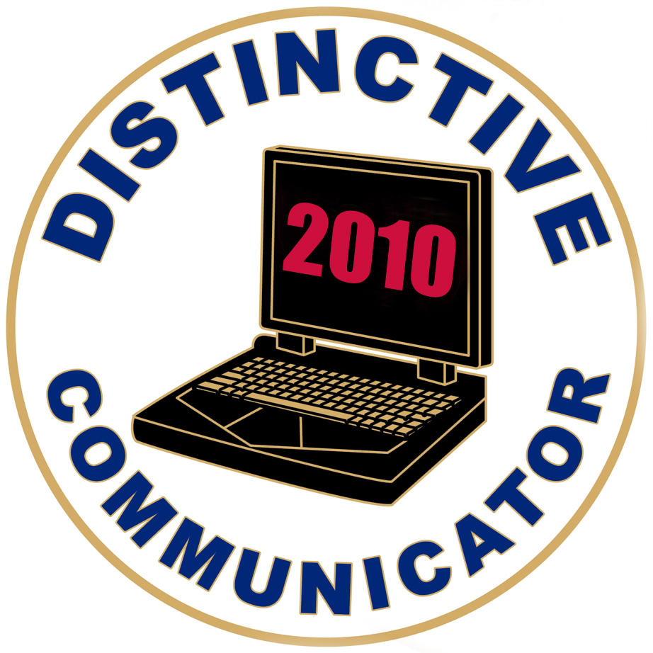 Distinctive Communicator 2010 Award