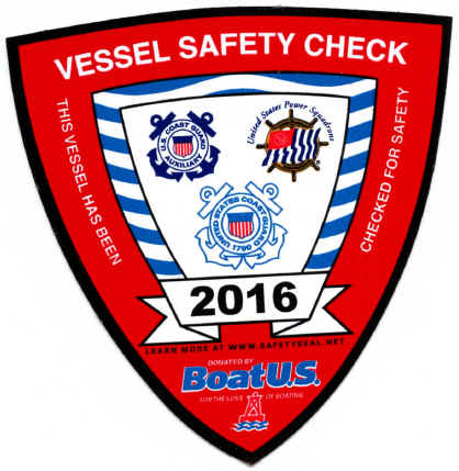2016 Vessel Safety Check