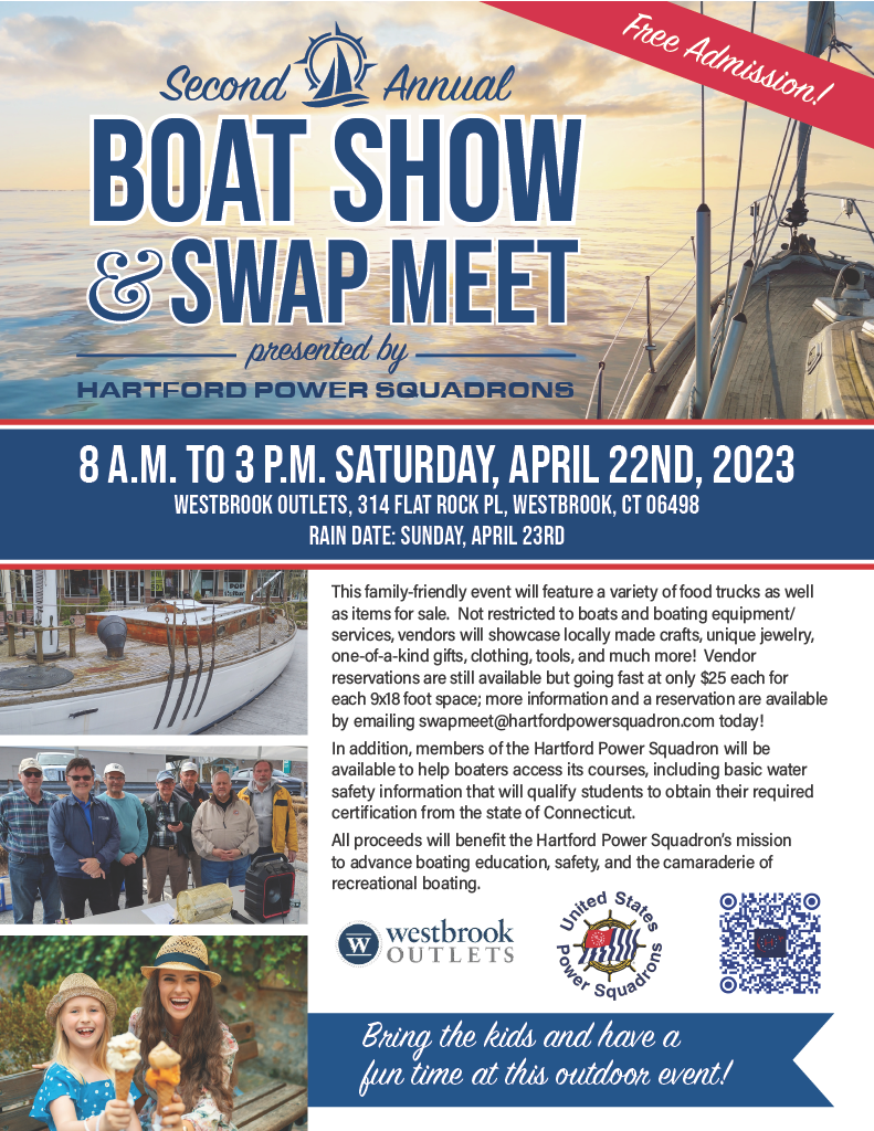 HPS 2023 Boat Show & Swap Meet Flyer