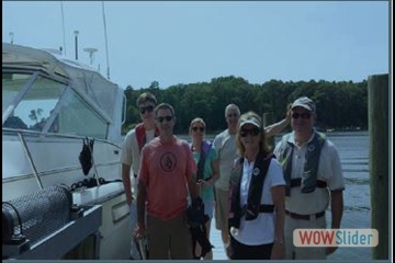 Attendees at Boater's Boot Camp