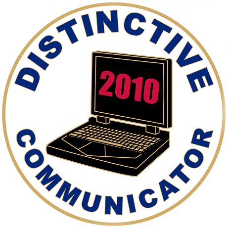 Distinctive Communicator Award 2010