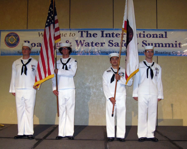 Sea Scouts Color Guard